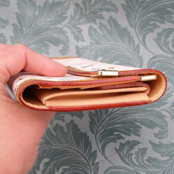 RARE Louis Vuitton x Murakami International Wallet EUC - Picture 7 of 16